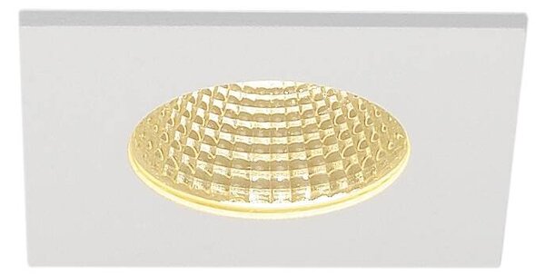 LA 114431 PATTA-I zápustná matná bílá hranatá230V/500mA LED 9W 38° 3000K - BIG WHITE (SLV)