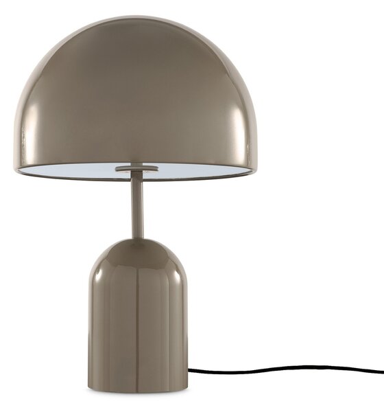 Stolní lampa Tom Dixon, Bell, stmívatelné, Šedá, Obývací pokoj, Kov, Design