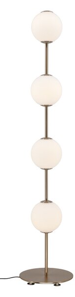 Stojací Lampa UMAGE, Audrey, stmívatelné, Zlatá / mosazná, Obývací pokoj, Kov, Design