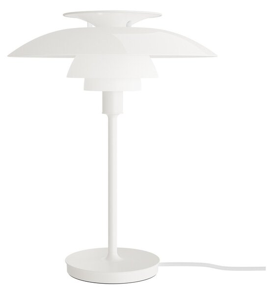 Stolní lampa Louis Poulsen, PH 80, Bílá, Obývací pokoj, Hliník, Design