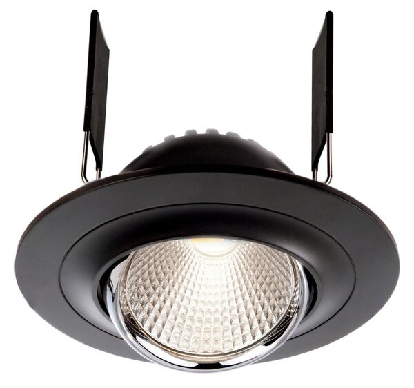 IMPR 565203 Zápustné svítidlo Saturn černé 8W LED 4000K 580lm - DEKOLIGHT