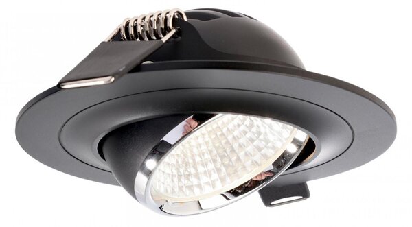 IMPR 565203 Zápustné svítidlo Saturn černé 8W LED 4000K 580lm - DEKOLIGHT