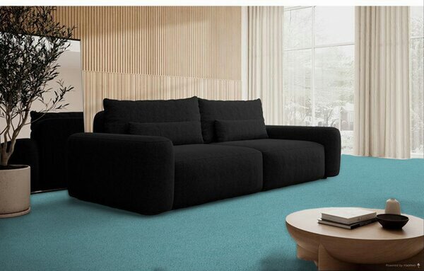 Condor Carpets, Metrážový koberec Carousel 82, na míru, šíře 4m, modrá, filc, dětský pokoj