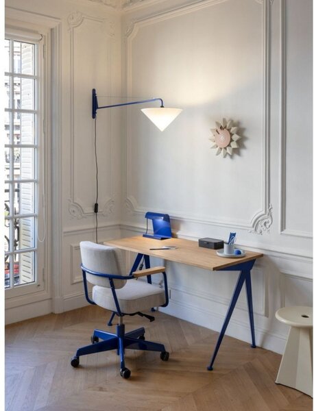 Lampe de Bureau Stolní Lampa Prouvé Bleu Marcoule