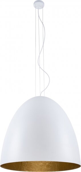 Nowodvorski Lighting Závěsné svítidlo na lanku 9025 EGG bílá XL