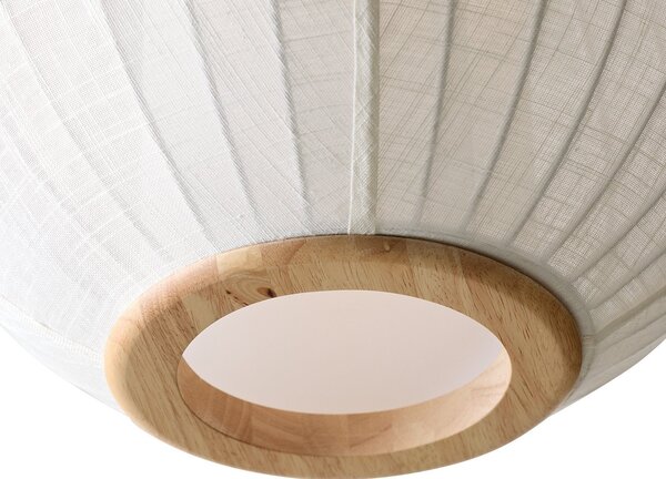 Závěsná svítidlo Halo Design, BALLOON, stmívatelné, Jídelna, Tkanina / Textil, Design