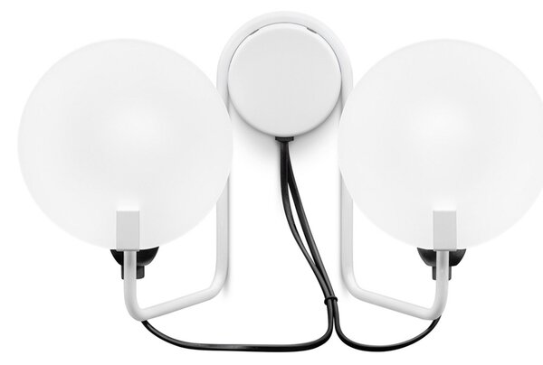 Nástěnná Svítidla Stilnovo, Bugia, stmívatelné, Bílá, Obývací pokoj, Kov, Design
