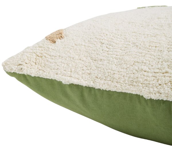 --25 % Dny MOMENTI– Kave Home Bílý bavlněný povlak na polštář Epifania 70 x 70 cm
