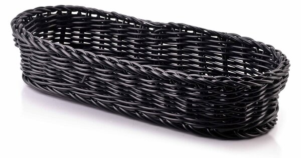 Košík na příbor Sino Black, 27x6x11 cm