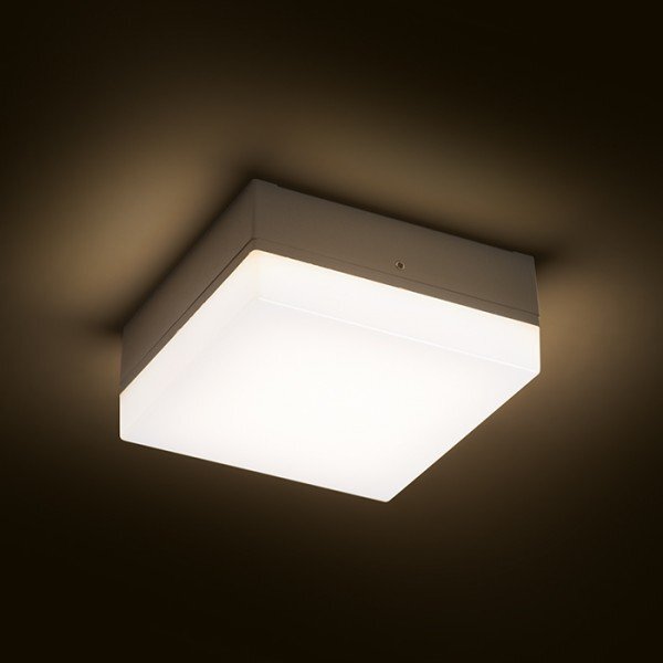RED R11968 SPECTACLE přisazená stříbrnošedá 230V LED 5W IP54 3000K - RED - DESIGN RENDL