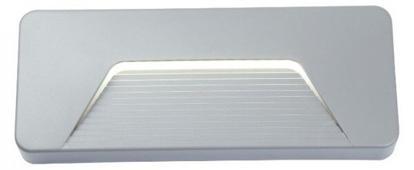RED R11950 RENO SQ INDR nástěnná šedá 230V LED 3W IP65 3000K - RED - DESIGN RENDL