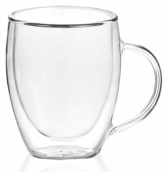 Skleněný hrnek na kávu 350 ml SPRINGOS CREMA