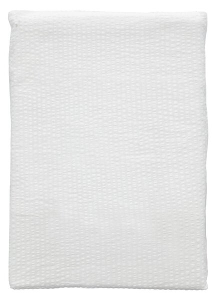 Bílé povlečení z bio bavlny 200x140 cm Wave Optical - Södahl