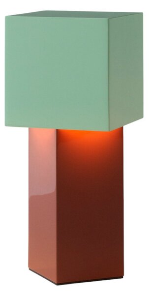 Stolní lampa &Tradition, Pivot ATD7, stmívatelné, Hnědá / Rezavá, Obývací pokoj, Kov, Design
