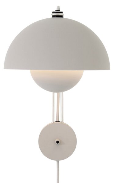 Nástěnná Svítidla &Tradition, Flowerpot VP8, Šedá, Obývací pokoj, Kov, Design