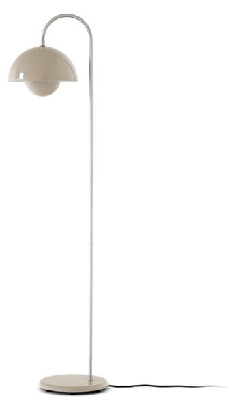 Stojací Lampa &Tradition, Flowerpot VP12, Béžová, Obývací pokoj, Kov, Design