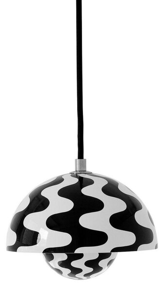 Závěsná svítidlo &Tradition, Flowerpot VP10, stmívatelné, Černá, Obývací pokoj, Kov, Design