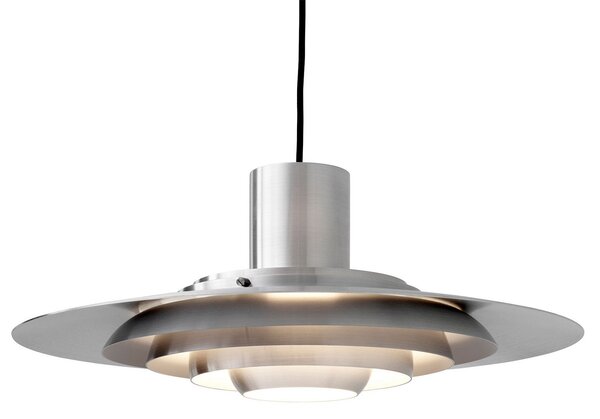 Závěsná svítidlo &Tradition, P376 KF1, stmívatelné, Metalická, Obývací pokoj, Kov, Design