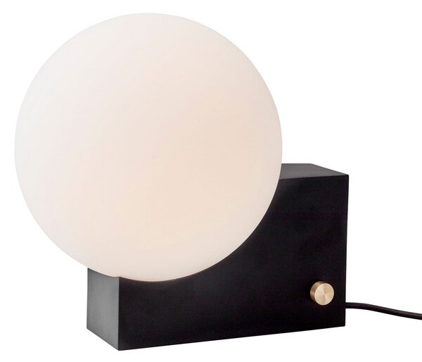 Stolní lampa &Tradition, Journey SHY1, stmívatelné, Černá, Obývací pokoj, Sklo, Design
