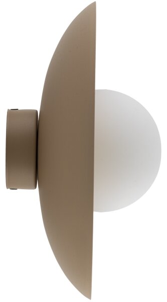 Nástěnné svítidlo SLATE 1xG9/8W/230V pr. 28 cm béžová
