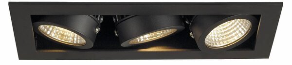 LA 115720 KADUX LED III matná černá 230V/350mA LED 9W 38° 3000K - BIG WHITE (SLV)