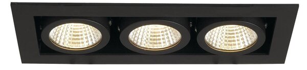 LA 115720 KADUX LED III matná černá 230V/350mA LED 9W 38° 3000K - BIG WHITE (SLV)