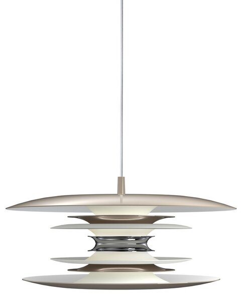 Závěsná svítidlo Belid, stmívatelné, Šedá, Obývací pokoj, Kov, Design