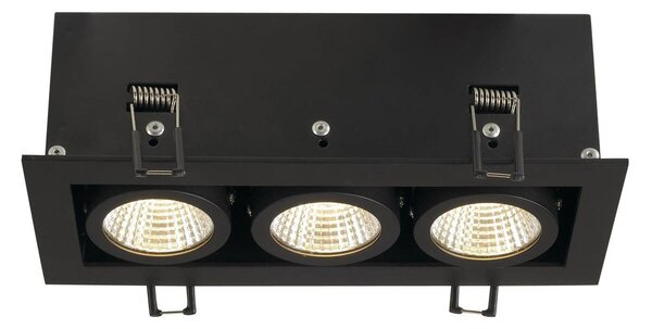 LA 115720 KADUX LED III matná černá 230V/350mA LED 9W 38° 3000K - BIG WHITE (SLV)