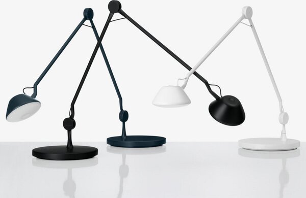 Stolní lampa FRITZ HANSEN, stmívatelné, Bílá, Obývací pokoj, Hliník