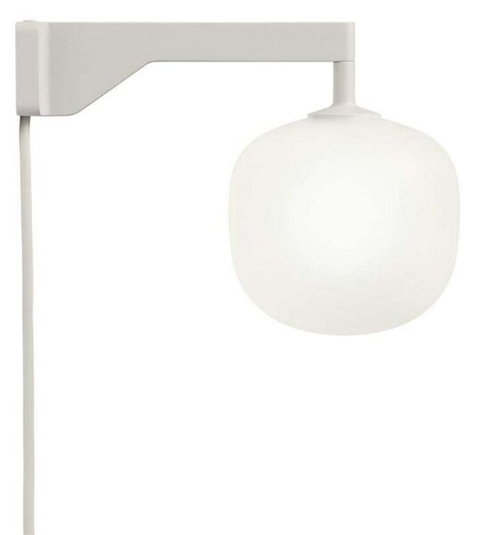 Nástěnná Svítidla Muuto, Šedá, Obývací pokoj, Sklo