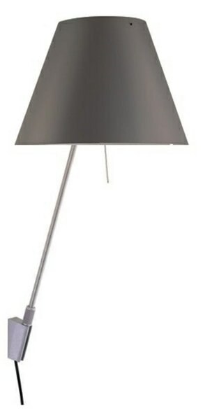 Costanzina Nástěnné Svítidlo Aluminium s Concrete Grey