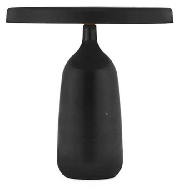 Stolní lampa Normann Copenhagen, Černá, Obývací pokoj, Mramor