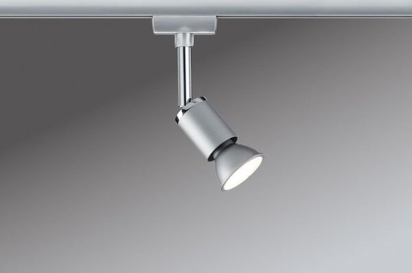 P 95331 URail spot Pure II matný chrom max. 10W GU10 - PAULMANN