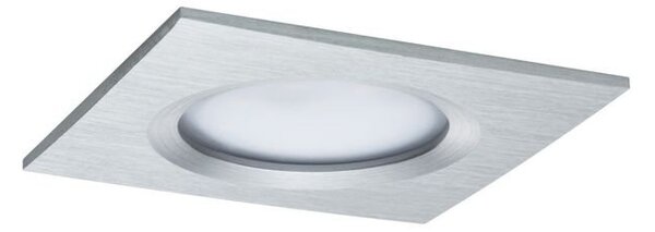 P 93895 Zápustné svítidlo LED Coin Slim IP44 hranaté 3x 6W 3x 470lm 2700K hliník 3ks stmívatelné - PAULMANN