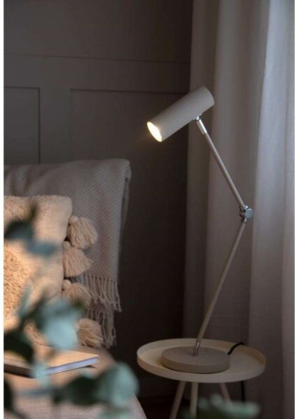 Stolní lampa Globen Lighting, Hubble READ, Béžová, Ložnice, Kov, Design