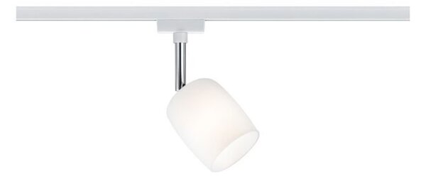 P 95342 URail spot Blossom bílá satin sklo max. 10W G9 - PAULMANN