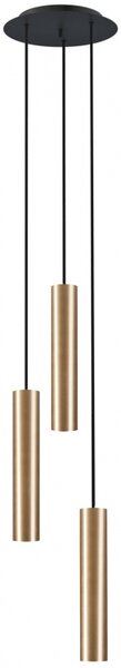 Nowodvorski Lighting Závěsné svítidlo na lanku 7855 BATON zlatá III závěs