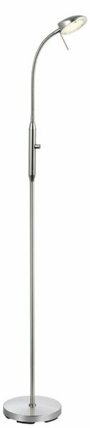 Stojací Lampa Halo Design, stmívatelné, Metalická, Obývací pokoj, Kov