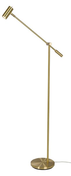 Stojací Lampa Belid, stmívatelné, Zlatá / mosazná, Obývací pokoj, Kov