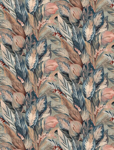 Vliesová obrazová tapeta na zeď, listy, FW4016-1, Feature Walls, Decoprint
