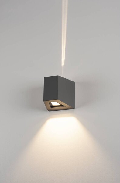 LA 229665 Nástěnné svítidlo OUT BEAM LED, Beam up/Flood down, antracit - BIG WHITE (SLV)