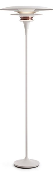 Diablo Stojací Lampa Ø50 Matná Bílá/Rosé Silver