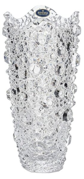 KŘISTÁLOVÁ VÁZA BOHEMIA CRYSTAL 300MM