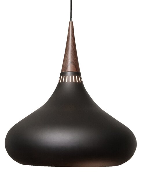 Závěsná svítidlo FRITZ HANSEN, Orient P3, stmívatelné, Černá, Obývací pokoj, Kov, Design
