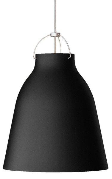 Závěsná svítidlo FRITZ HANSEN, Caravaggio P3, stmívatelné, Černá, Obývací pokoj, Kov, Design