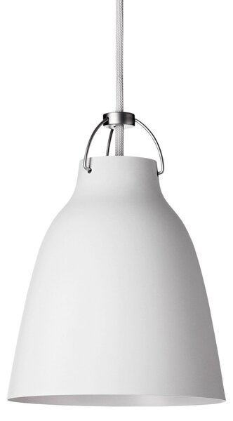 Závěsná svítidlo FRITZ HANSEN, Caravaggio P1, stmívatelné, Bílá, Obývací pokoj, Kov, Design