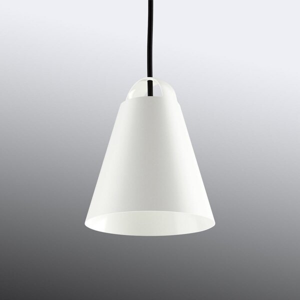 Závěsná svítidlo Louis Poulsen, Above, stmívatelné, Bílá, Obývací pokoj, Kov, Design