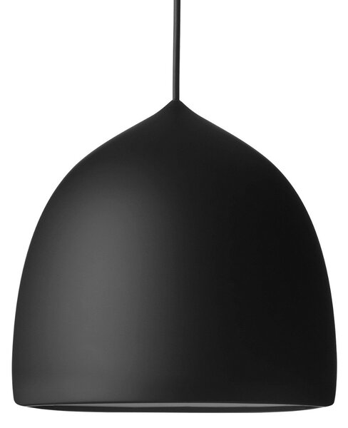 Závěsná svítidlo FRITZ HANSEN, Suspence P1, stmívatelné, Černá, Obývací pokoj, Kov, Design