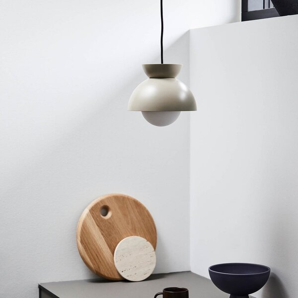 Závěsná svítidlo FRANDSEN, Butterfly, stmívatelné, Béžová, Obývací pokoj, Kov, Design
