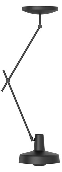 Stropní Lampa GRUPA, Arigato, stmívatelné, Černá, Pracovna, Kov